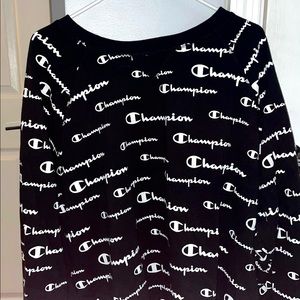 Champion printed cropped sweatshirt